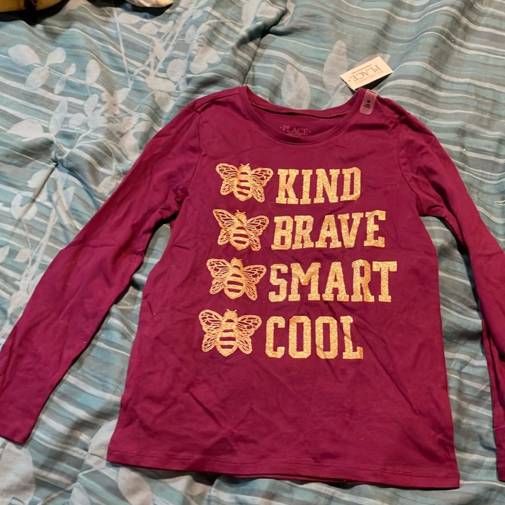 Youth girls long sleeve shirt